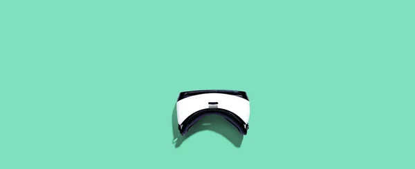 Zestaw słuchawkowy wirtualnej rzeczywistości z cieniem — Zdjęcie stockowe