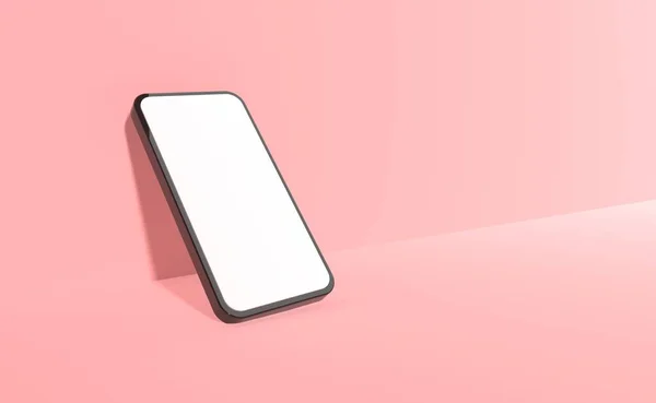 3D render illustration of smartphone — Stock Photo, Image