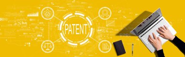 Bilgisayarla çalışan kişinin patent kavramı