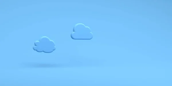 Tema del cloud computing — Foto Stock