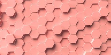 Soyut altıgen geometri arkaplanı