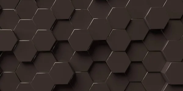 Abstract hexagonale geometrie achtergrond — Stockfoto