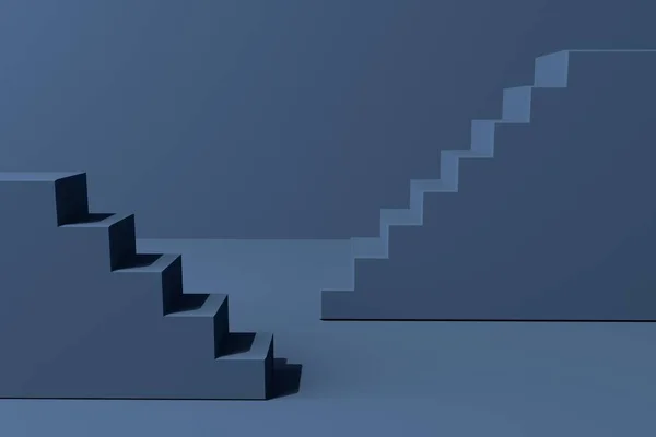 Stairs - Abstract minimal background — Stock Photo, Image