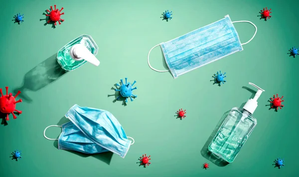 Prevenir vírus e germes — Fotografia de Stock