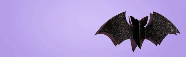 Halloweenpapier bat — Stockfoto