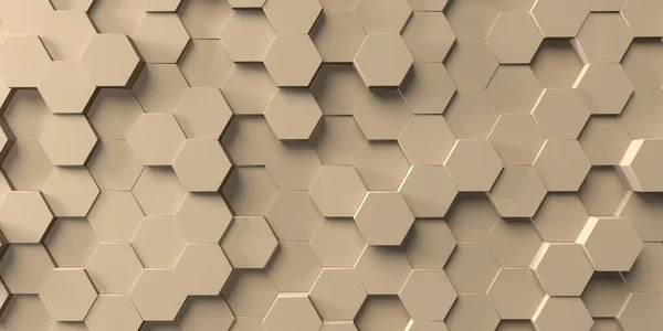 Abstract hexagon geometry background