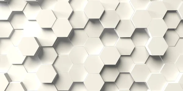 Abstract hexagonale geometrie achtergrond — Stockfoto