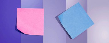 Gölgeli yapışkan notlar