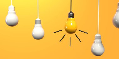 Benzersiz bir fikir ampulü