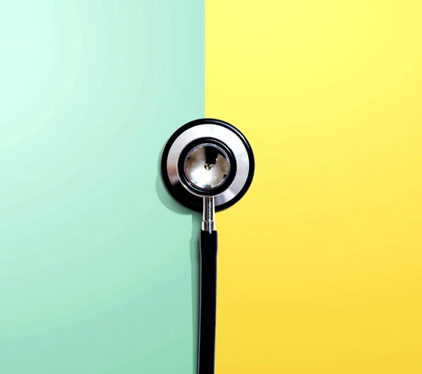 Стетоскоп - тема охорони здоров'я та медицини — стокове фото