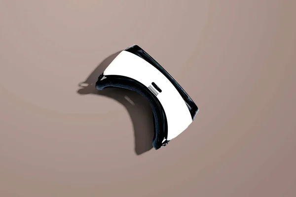 Casque de réalité virtuelle avec ombre — Photo