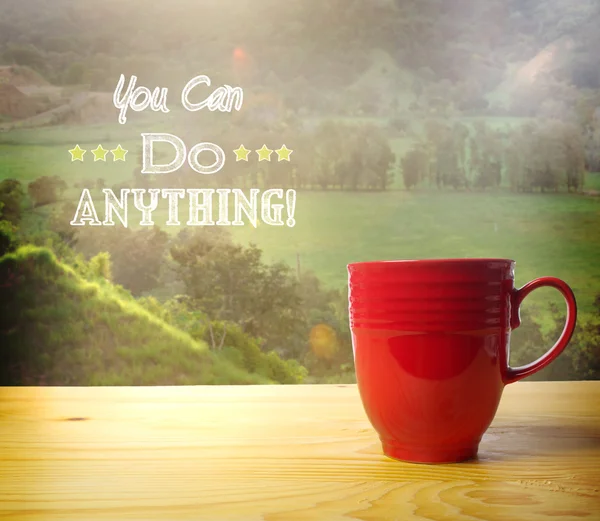 Puoi fare qualsiasi cosa. ! — Foto Stock