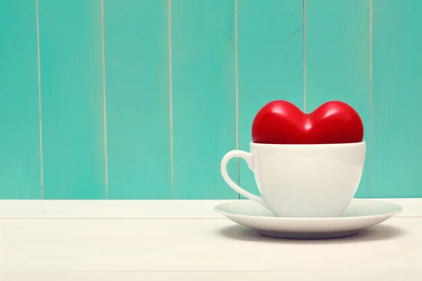 Caffè pieno d'amore — Foto Stock