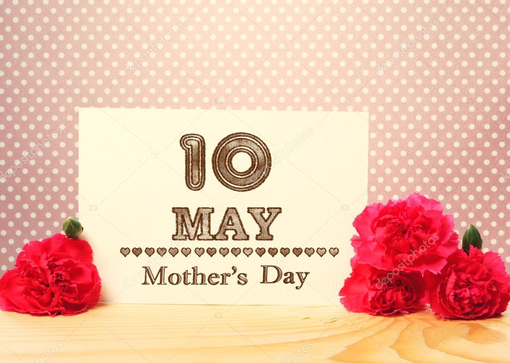 Mothers Day May 10th — Stock Photo © Melpomene 68273021