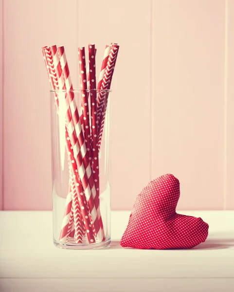 De dag van Valentijnskaarten wenskaart achtergrond — Stockfoto