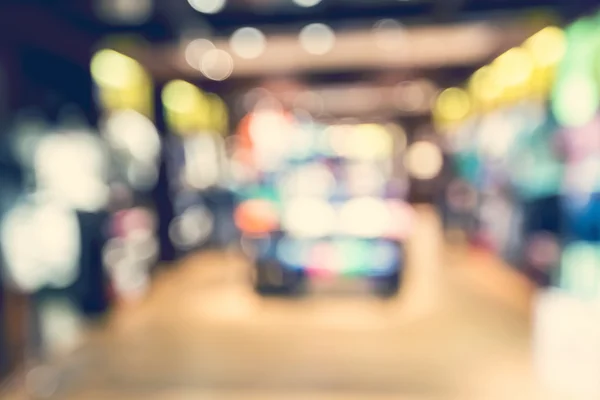 Defocused store interior background — Stock Photo, Image