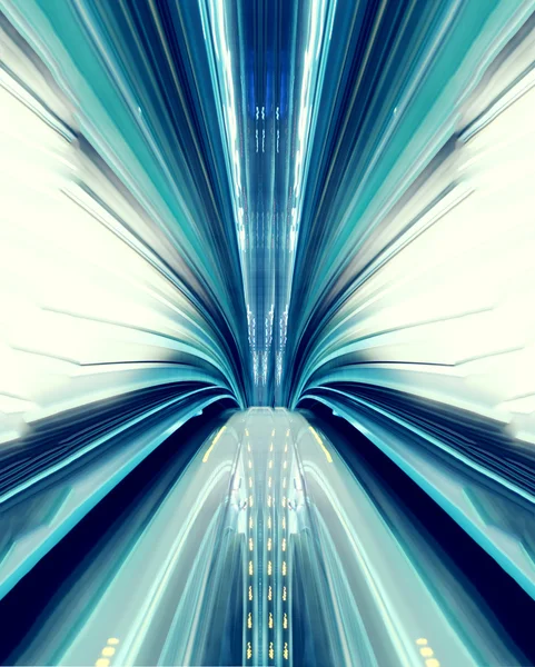 Abstrakt höghastighetståg teknik konceptet bild — Stockfoto