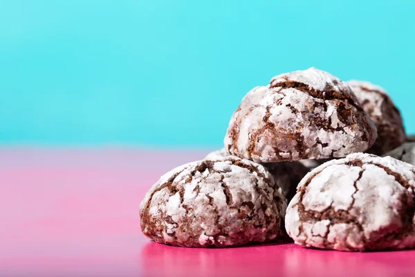 Spuntini al cioccolato fatti in casa — Foto Stock