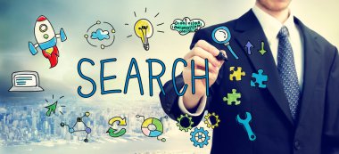  İşadamı çizim arama kavramı 