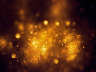 Bilim ve tasarım projelerinde kullanmak için parlayan parçacıklar soyut arkaplan.