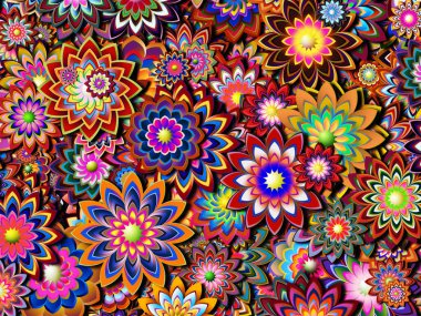 Renkli tasarım arka planı. Kutlama, mutluluk ve neşe konularında soyut parlak desenler.