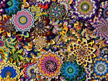 Renkli tasarım arka planı. Kutlama, mutluluk ve neşe konularında soyut parlak desenler.