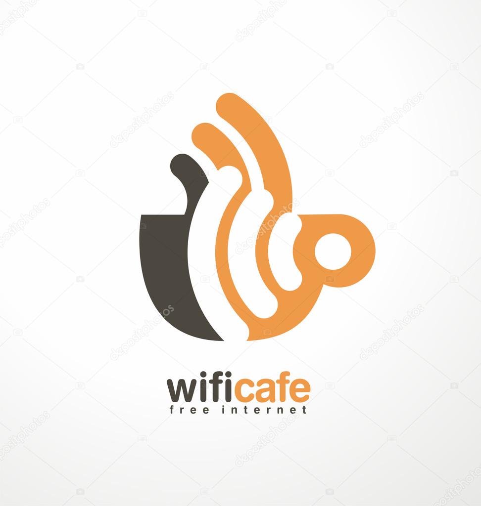 Creative logo design template for cafe or restaurant