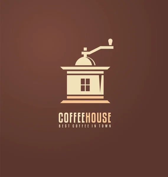 Kahve Logosu — Stok Vektör