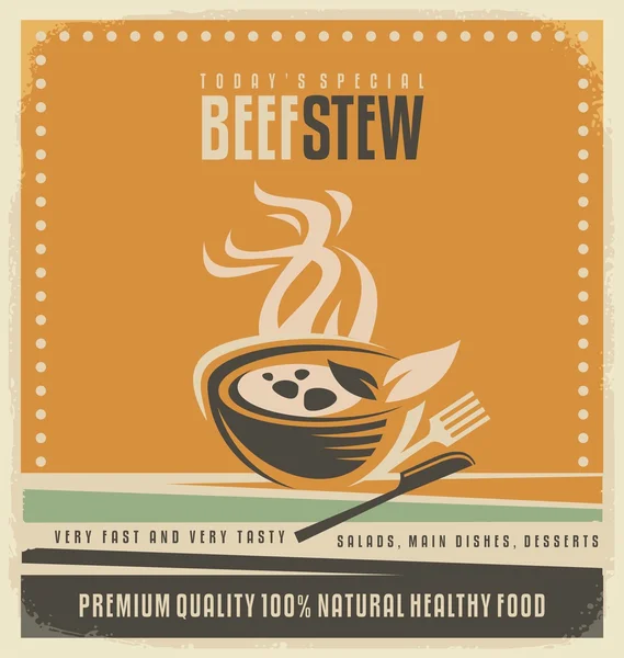 Restaurant menu cover design template — Stock Illustration Restaurant menu cover design template Stock Illustration