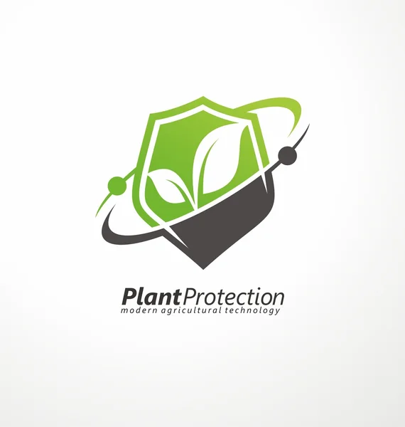 Moderne Landtechnik Logo Design-Vorlage — Stockvektor