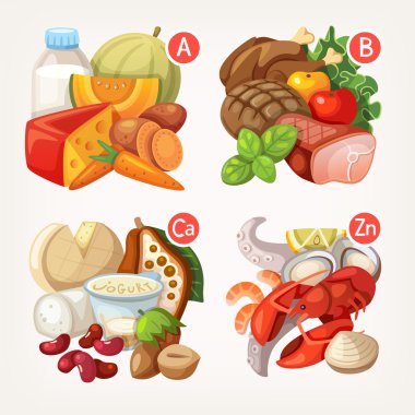 Ürünleri zengin vitamin ile