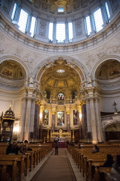 Interior of Berlin Cathedral Germany — Stock Photo, Image