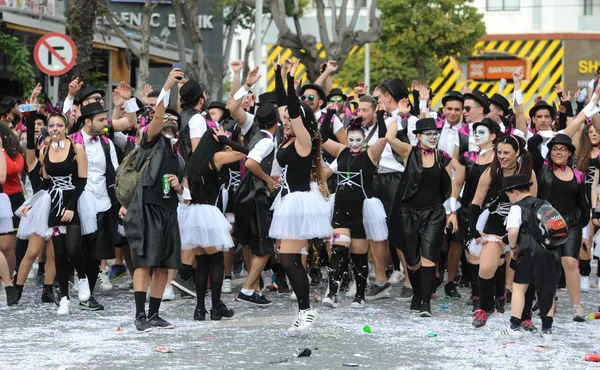 Desfile del Carnaval de Limassol Chipre 2016 — Foto de Stock