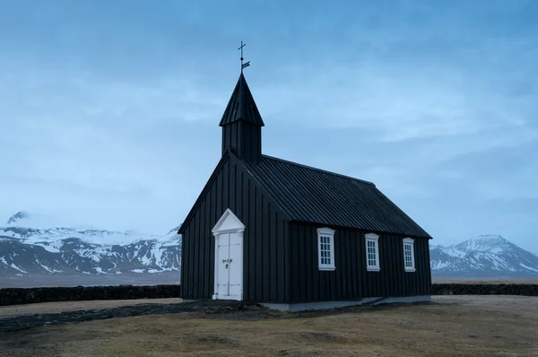 Iglesia negra de Budir, Islandia —  Fotos de Stock