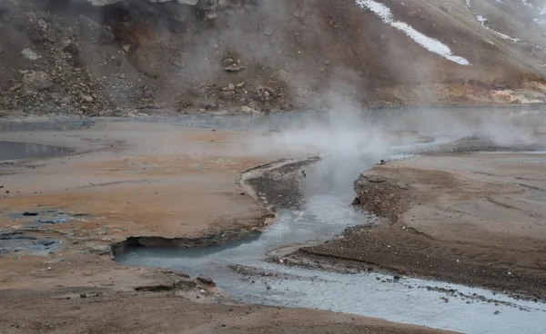 Gunnuhver Geothermal Field Iceland — Stock Photo, Image