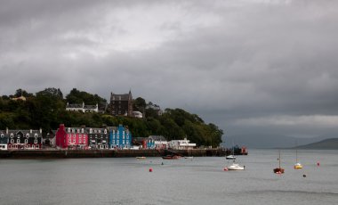 Tobermory şehir, Isle of mull İskoçya