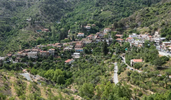 Askas Kıbrıs dağ köyü beldesi — Stok fotoğraf