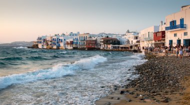 Küçük Venedik, Mykonos Adası, Yunanistan