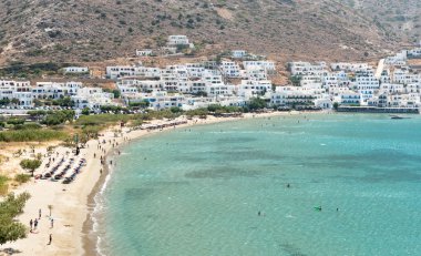 Kamares beach Sifnos Island, Yunanistan