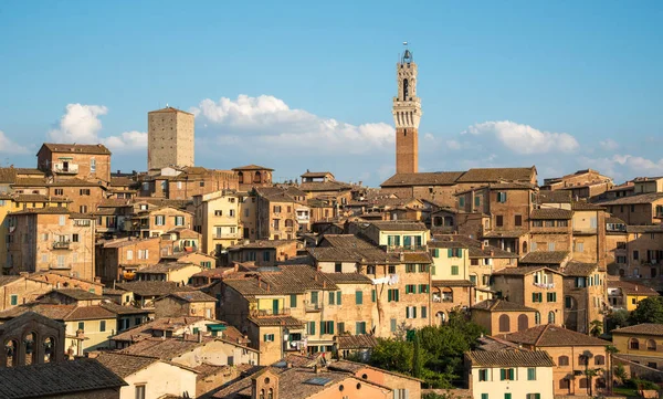 Paysage Urbain Panoramique Ville Historique Sienne Toscane Centrale Italie — Photo