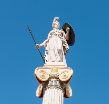 Athena Tanrı heykeli
