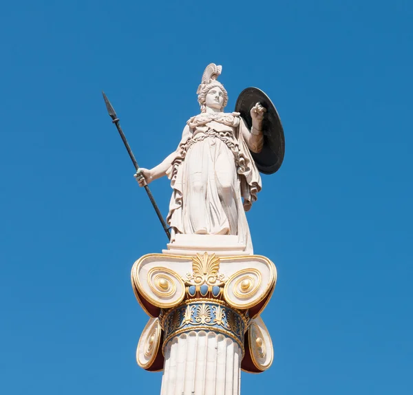 Athena Tanrı heykeli — Stok fotoğraf