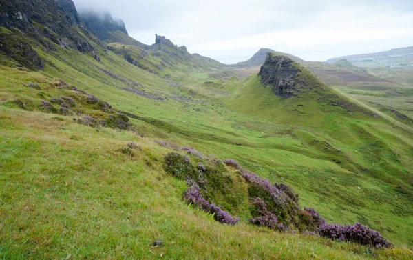 Quiraing, Skotsko. — Stock fotografie