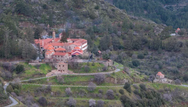 Troodos Dağları, Güney Kıbrıs, Machairas Manastırı — Stok fotoğraf