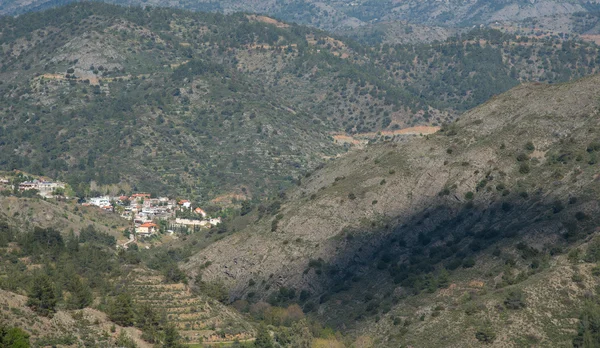 Кипрская горная деревня Аскас — стоковое фото