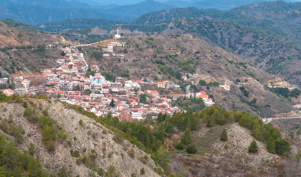 Pueblo de montaña de Pedoulas, Chipre —  Fotos de Stock