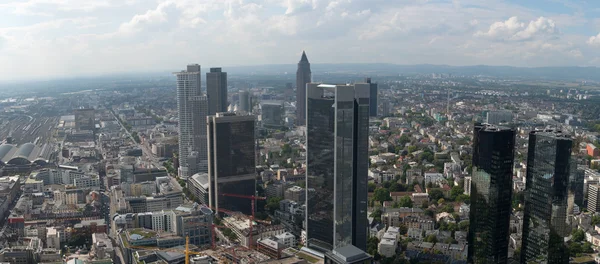 Skyline di Francoforte in Germania — Foto Stock