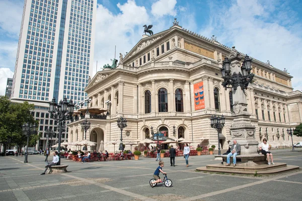 Frankfurt old  opera house, Germany — Stock Photo, Image