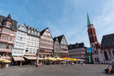 Romerberg Meydanı Frankfurt, Almanya