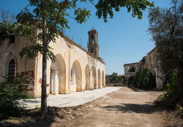 Abandoned orthodox monastery of Saint Panteleimon in Cyprus — Stock Photo, Image